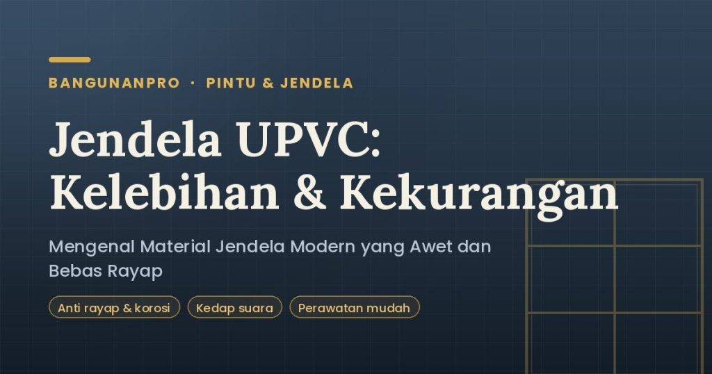 Pengertian Jendela UPVC